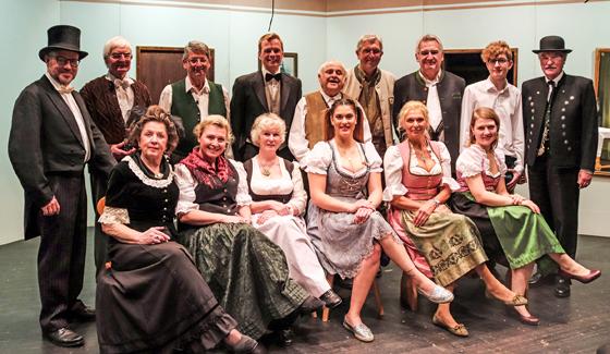 Die Theatergruppe der Freunde Grünwalds spielen wieder zur Freude vieler Zuschauer am Rosenmontag Theater. Foto: Freunde Grünwalds