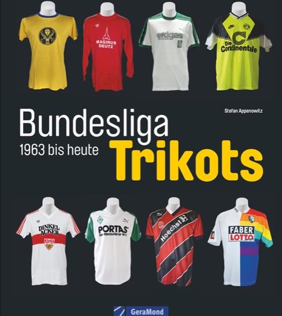 Die Geschichte der Bundesliga-Trikots vom Anfang der Sechzigerjahre bis heute. Foto: VA