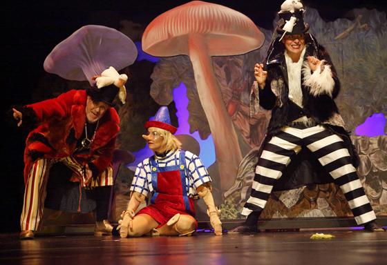 Das Familien-Musical Pinocchio wird am 24. März im Kubiz in Unterhaching gezeigt. Foto: VA