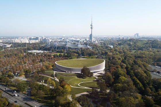 Das neue Stadion soll sich perfekt ins Olympiapark-Ensemble einfügen. Foto: FC Bayern Basketball