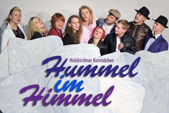 Auf vergnügliche Theaterabende mit "Hummel im Himmel" darf man sich in Holzkirchen freuen. Foto: VA