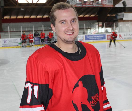 Dominik Quinlan im Einsatz beim "Wren Hockey Classic". Foto: smg