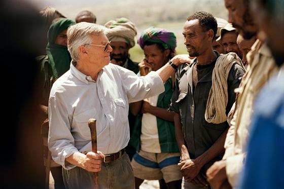 Für seinen Einsatz in Äthiopien hängte Karlheinz Böhm (1928 - 2014) den Schauspielberuf an den Nagel. Foto: Menschen für Menschen