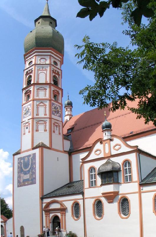 Das Kloster Andechs ist die älteste noch existierende Wallfahrtsstätte Bayerns. Foto: Gemeinfrei