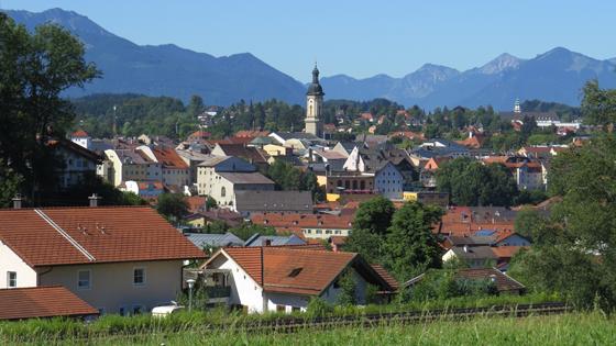 Traunstein ist Hauptort des Chiemgaus und Kreisstadt des gleichnamigen Landkreises. Foto: CC BY-SA. 4.0
