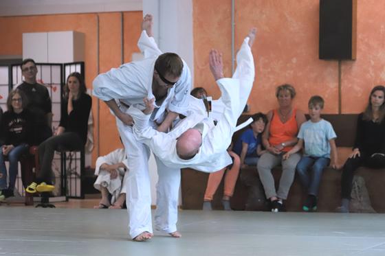 Im Jiu-Jistu München 1984 e.V. wird klassische japanische Kampfkunst betrieben. Foto: Verein