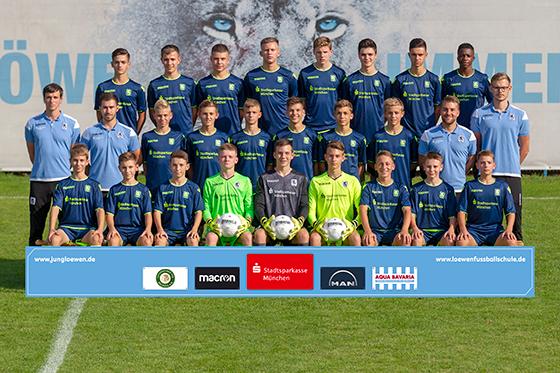 Starke Saison: Die U15-Junioren des TSV 1860 München. Foto: Anne Wild