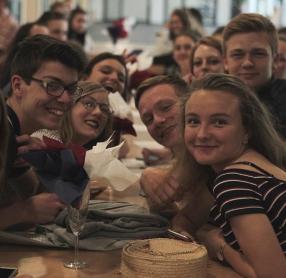 Die Austauschschüler aus Cherbourg genossen das Fest. Foto: privat