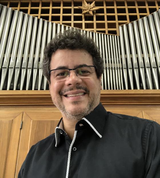 Organist Marco Aurélio Lischt aus Brasilien hat auch in Frankfurt/Main studiert. Foto: VA