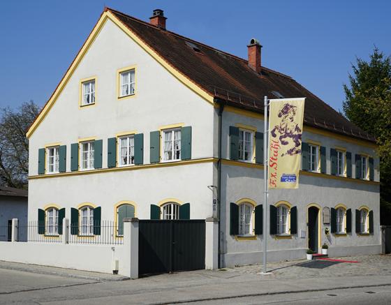 Das Museum Franz Xaver Stahl befindet sich im ehemlaigen Wohnhaus des Kunstmalers. Foto: Heike Kronseder