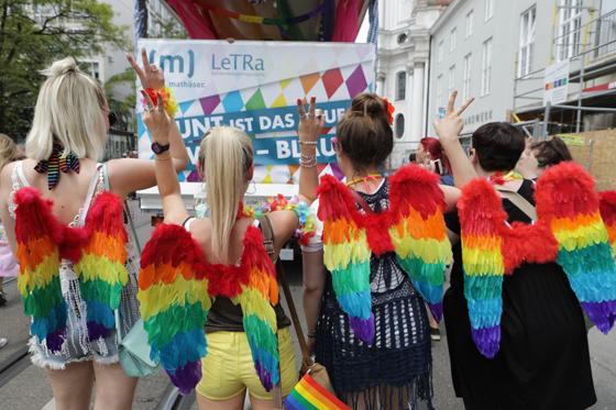 Der Christopher Street Day findet in München am 13. und 14. Juli ab, begleitet wird er von der Prideweek, die bereits am 6. Juli beginnt. Foto: VA