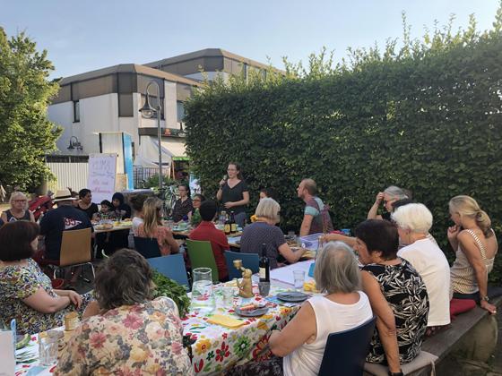 Die Gemeinde Taufkirchen hatte mit dem Bürgertreff Soziale Stadt ein Prima Klima Dinner organisiert. Foto: VA