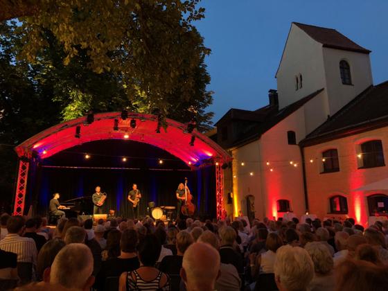 Ein stimmungsvolles Konzert durften die Besucher der 14. Grünwalder Burgkonzerts genießen. Foto: hw