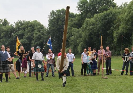 Die Highland Games sind am 29. September zu Gast in Taufkirchen. Foto: VA