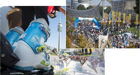 Am 15. September sportelt München wieder outdoor. Klettern, springen, balancieren - alles, was das Sportlerherz begehrt. Fotos: Martin Hangen