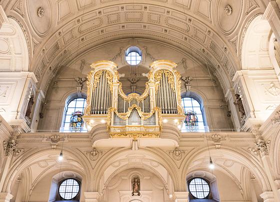 Die Rieger-Orgel in St. Michael. Foto: Walter Glück/Michaelsmusik