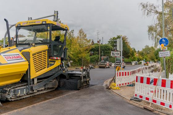 Es gibt eine Verzögerung an der Baustelle zur Ampelanlage in Ottendichl. Foto: Gemeinde Haar