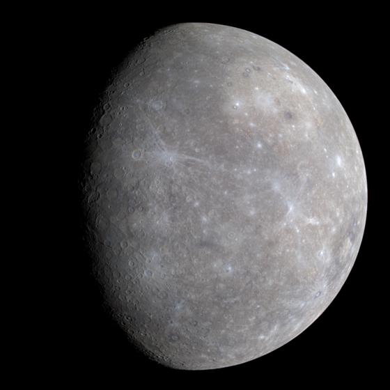 Der Planet Merkur hat am 11. November seinen großen Auftritt. Foto: gemeinfrei