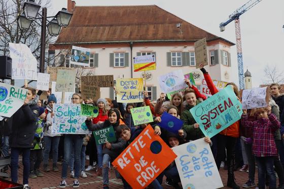 Ende November wollen die Schüler in Erding wieder für mehr Klimaschutz demonstrieren. Foto: Fridays for Future