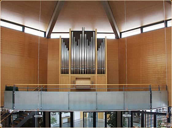 Die Wech-Orgel der Kreuz-Christi-Kirche kommt am 8. Dezember zum Einsatz. Foto: VA