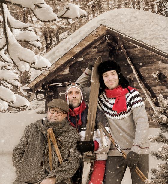 Die Komödie von Erich Kästner "Drei Männer im Schnee" wird ab dem 25. Januar in Holzkirchen gezeigt.  Foto: VA