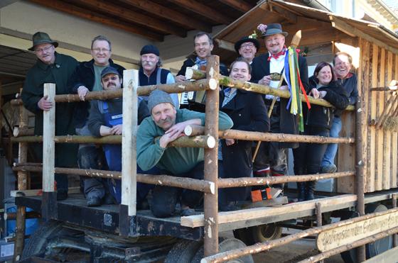 Besondere Faschingsgaudi: Nach fünf Jahren feiert Poing heuer wieder seine Bauernhochzeit. Foto: Thomas Schächtl