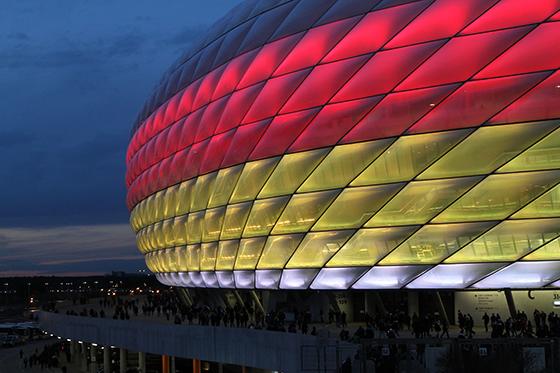 Austragungsort für die Europameisterschaft: Arena in München. Foto: Anne Wild