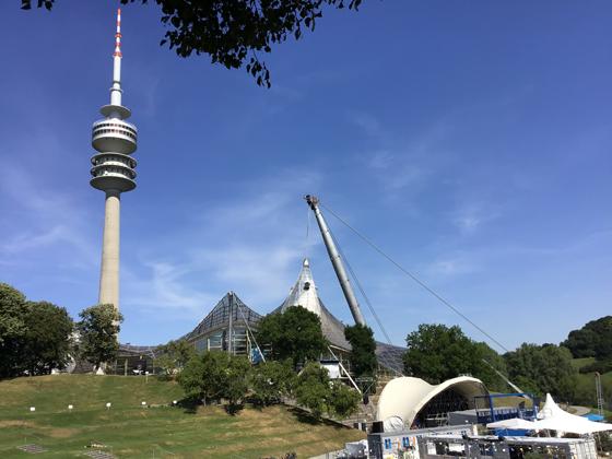 Der Olympiapark hat München einen "neuen Anstrich" verpasst. Foto: Daniel Mielcarek