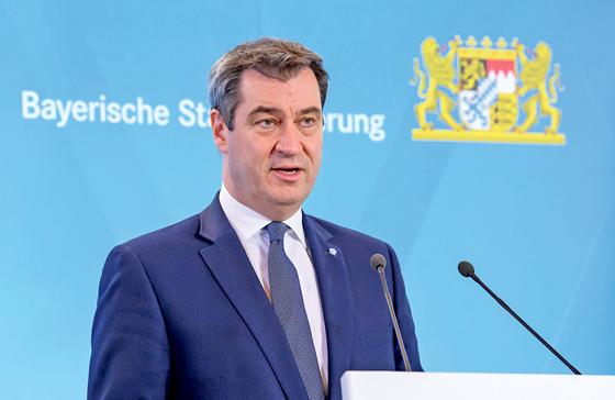 Ministerpräsident Markus Söder: „Keine Sorglosigkeit walten lassen!“ Foto: Bayerische Staatskanzlei