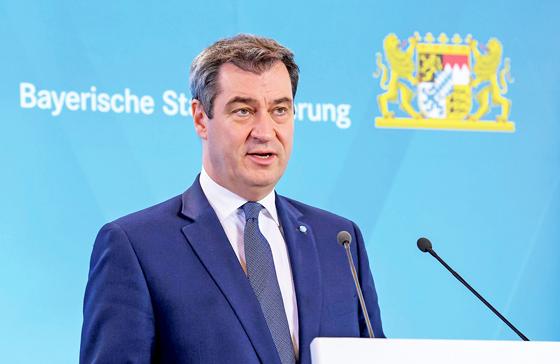 Ministerpräsident Markus Söder: „Natürlich wird es am Ende eine Form von Maskenpflicht geben.“ Foto: Bayerische Staatskanzlei