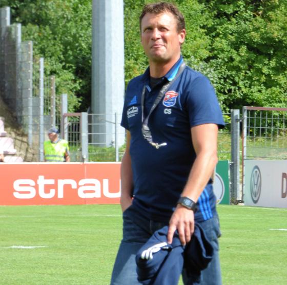 Claus Schromm betreut seit März 2015 die SpVgg Unterhaching als Cheftrainer. Foto: Northside, CC BY-SA 3.0