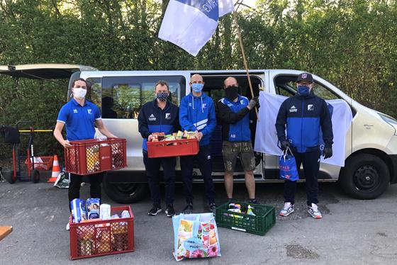 Der Fußballverein Fortuna Unterhaching hat kürzlich zu Lebensmittelspenden für die Tafel aufgerufen. Zahlreiche Bürger folgten ihrer Bitte. Foto: hw