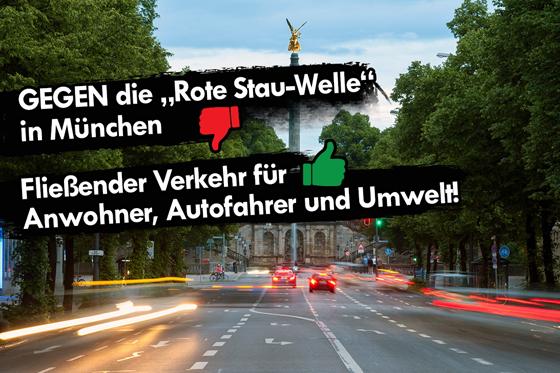 Automobilclub startet Petition gegen die neue Ampelschaltung in der Prinzregentenstraße. Foto: VA