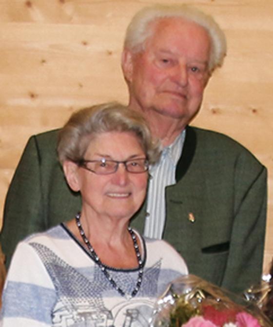 Rudolf Dietz mit seiner Frau Elfriede. Foto: Wolfgang Eberle