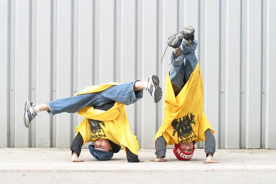 Jung und kreativ: Breakdance und Rap sind untrennbar miteinander verbunden. Foto: step2diz