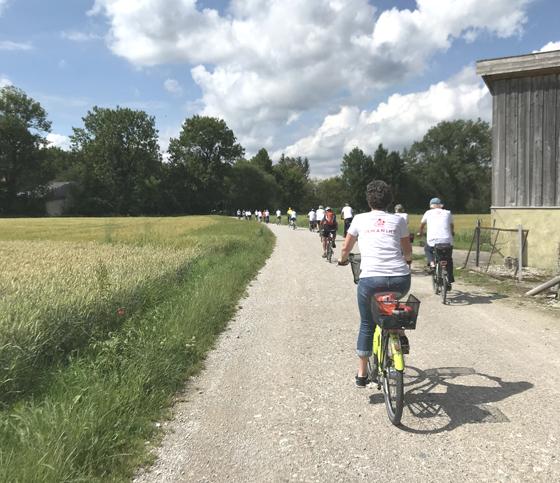 Die Region der NordAllianz zwischen dem Norden der Stadt München und dem Flughafen gilt als Eldorado für Radfahrer. Foto: Anna-Laura Liebenstund