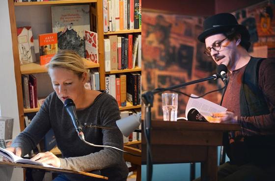Literatur made in Giesing bieten Tine Berse und Steve Hofmann. Foto: VA