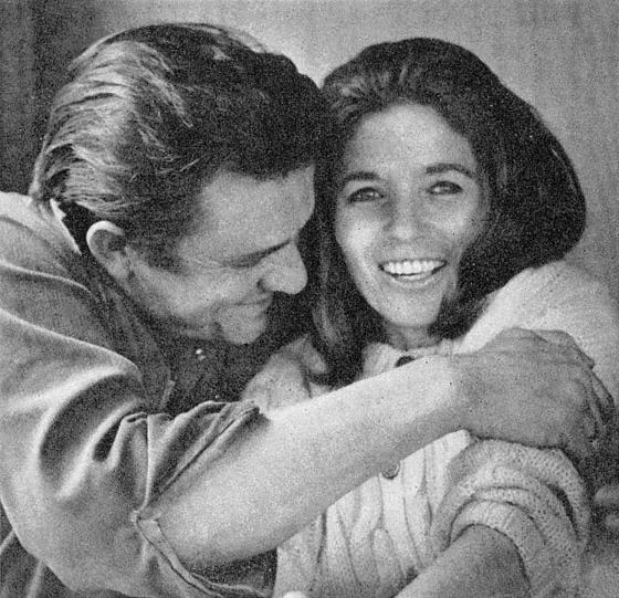 Johnny Cash und "seine" June Carter. Foto: gemeinfrei