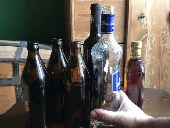 Der 40-jährige Mann hat vor seiner Irrfahrt durch den Landkreis einiges an Alkohol getrunken. Foto: hw