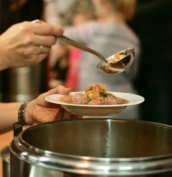 In der Korbinian-Küche gibt es täglich von 12 bis 17 Uhr eine heiße Suppe, Kaffee oder Tee für Bedürftige. Foto: CCO