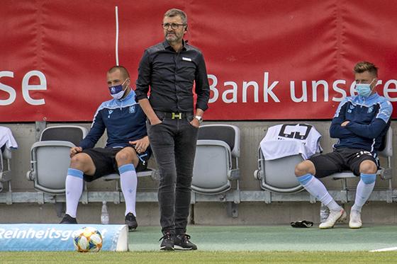 Frühstarter: Löwen-Trainer Michael Köllner. Foto: Anne Wild