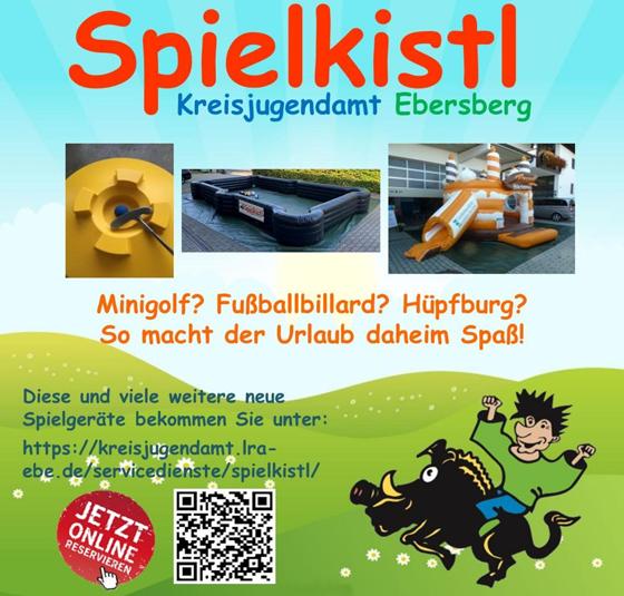 Das Spielkistl bietet den Kindern viele Möglichkeiten zur Abwechslung daheim.  Foto: Landratsamt Ebersberg
