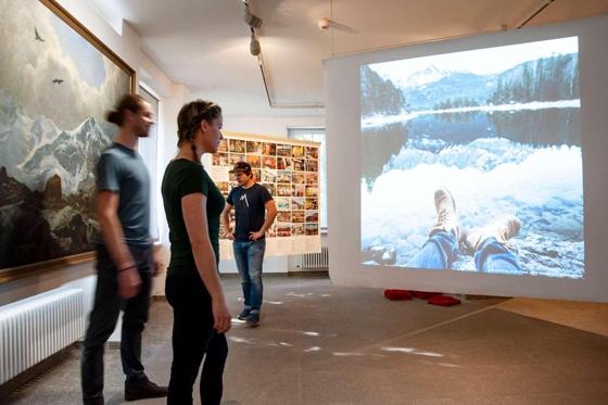 Das Alpine Museum ermöglicht einen digitalen Besuch der Jubiläumsausstellung "Die Berge und wir". Foto: Alpines Museum DAV