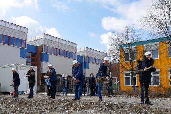 Der Erweiterungsbau soll als Ersatz der Containerbauten am Humboldt-Gymnasium Vaterstetten fungieren. Foto: Landratsamt Ebersberg