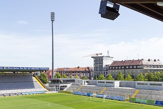 Unterliegt einer eigenen Ordnung: Grünwalder Stadion. Foto: Anne Wild