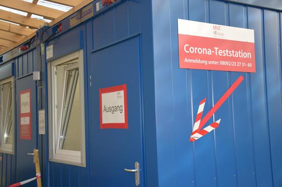 Nach rund 10 Monaten Arbeit während der Pandemie hat die Corona-Teststation des MVZ Ebersberg seine Arbeit eingestellt. Foto: Kreisklinik Ebersberg