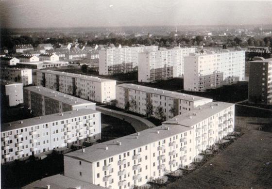 Damals wegweisend: die Parkstadt Bogenhausen, aufgenommen im Jahr 1959. Foto: NordOstKultur-Verein