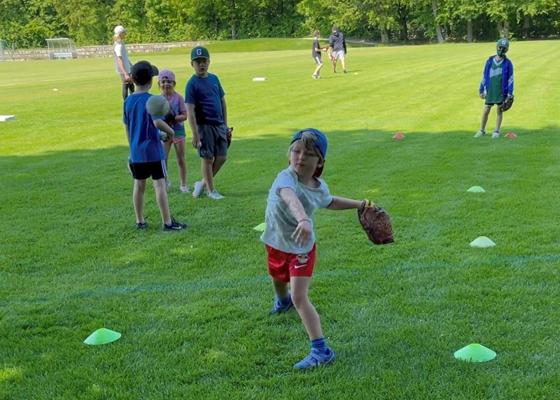 Jede Menge Spaß erwartet die Kinder beim Baseball-Summercamp der Jesters. Foto: Privat