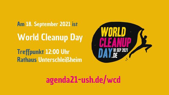 Unterschleißheim macht in diesem Jahr zum ersten Mal beim "World Cleanup Day" mit. Foto. VA