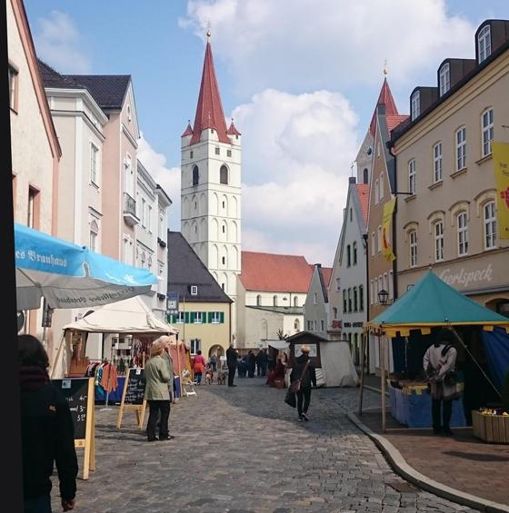 Moosburg an der Isar ist die älteste Stadt im oberbayerischen Landkreis Freising. Foto: Stefan Dohl